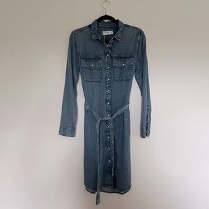 NWT MMG Denim Midi Dress